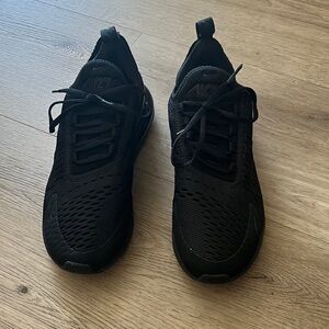 Nike Air Max 270 Black Athletic Sneakers